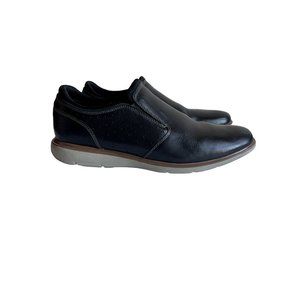 Florsheim Ignight Plain Toe Slip On Shoes (Color: Black) 11.5